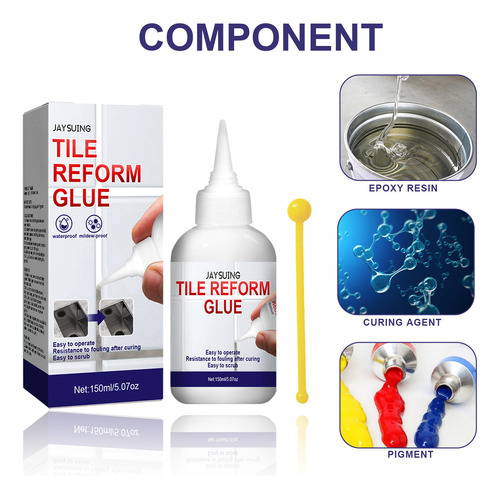 Baldosas De Lechada Blanca, Reparador De Huecos En Baldosas,