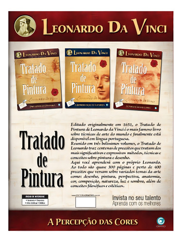 Tratado De Pintura Percepção Das Cores Leonardo, De Organizador: Fabio Moraes. Editora Criativo, Capa Mole Em Português