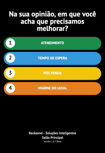 Sistema Para Pesquisa De Satisfação