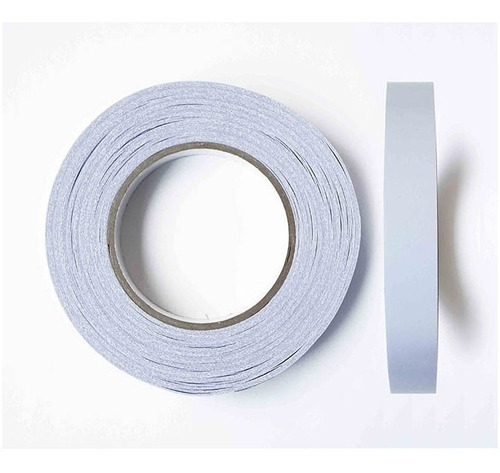 Imagen 1 de 6 de Cinta Bifaz - Doble Faz Adhesivo 18mm X 1mm X 5 Metros
