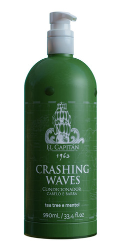 Condicionador Masc Crashing Waves 990ml El Capitán