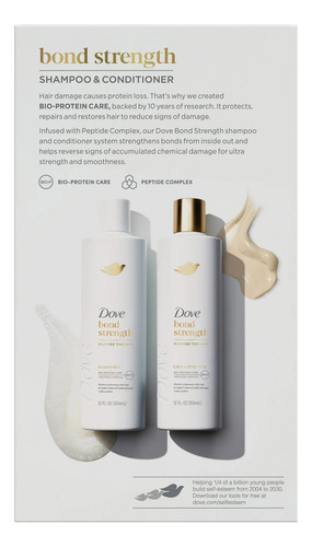Dove Bond Strength - Set Shampoo Y Acondicionador