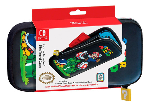 Nintendo Switch Game Traveler Deluxe Case Slim Super Mario