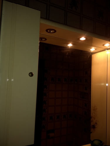 Ultima Semana Botiquin Mueble Baño C Espejo Luces 2 Puertas Blanco (Usado)