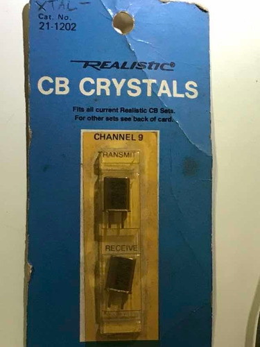 Cristal Frecuencia 27.065 26.610 Xtal 21-1202 Crystal Realis