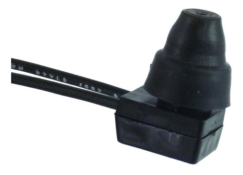 Interruptor Impermeable De Botón Negro Ct126-ls-b