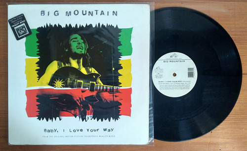 Big Mountain Baby I Love Your Way 1994 Disco Maxi Vinilo Usa