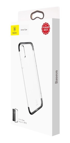 Imagem 4 de 4 de Capa Para iPhone X / Xs Armor Baseus Black