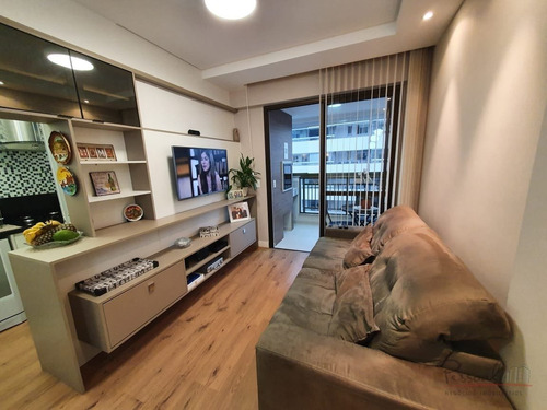 Imagem 1 de 15 de 2 Dormitórios 1 Suite Mobiliado Em Condominio Clube No Itacorubi, Sacada Com Churrasqueira E 2 Vagas - V-3961