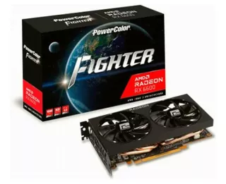 Powercolor Tarjeta De Video Fighter Amd Radeon Rx 6600-8gb