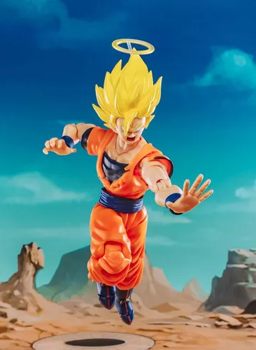 Boneco Goku Sjj Blu Dragon Ball Sh Figuarts- Demoniacal Fit