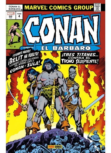 Marvel Omnibus - Conan El Barbaro: La Etapa Marvel Original