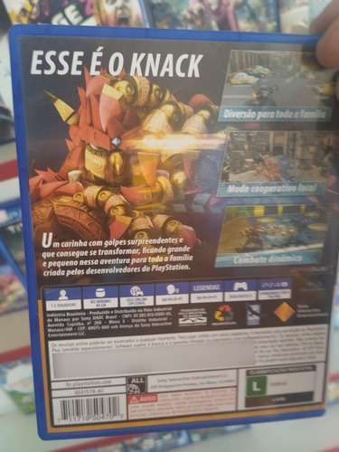 Knack 2 Standard Edition Sony Ps4 Físico (Usado)