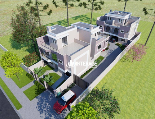 Imagem 2 de 6 de Sobrado Com 3 Dormitórios À Venda, 138 M² Por R$ 636.000,00 - Santa Felicidade - Curitiba/pr - So0286