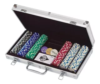 Set Maletin Poker 300 Piezas Profesional Spin Master Nuevo