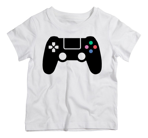 Camiseta Infantil Menino Controle Vídeo Game Playstation