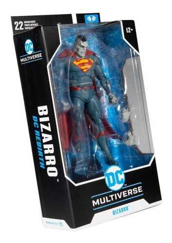 Imagen 6 de 6 de Bizarro Figura De Colección Dc Mliverse