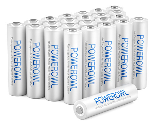 Powerowl - Baterias Recargables Aaa De Alta Capacidad Recarg