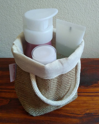 Cuenco Organizador De Yute Artesanal Natura Creer Para Ver Marrón Claro Y Beige