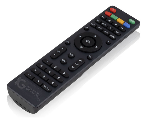 Control Remoto Compatible Con Pantalla Polaroid Ptv3215iled Tv Incluye 4 Pilas AAA Divitech®