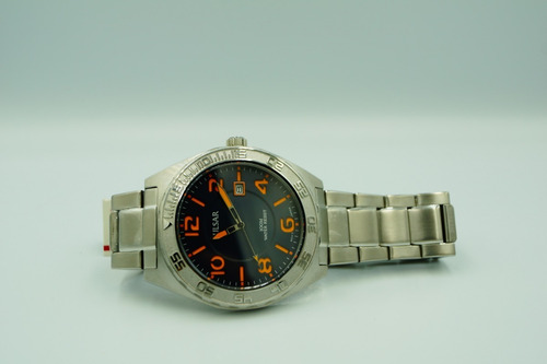 Relógio Pulsar Analógico Masculino Ps9313 Azul/laranja