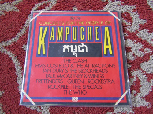 Concert For The People Kampuchea Warner Usa 1981.impecable.