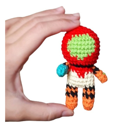 Muñeco Samus Aran Metroid - Amigurumi Tejido - Pipelino