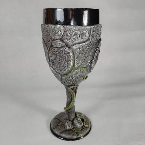 Copa Caliz Artesanal Celta Triqueta Con Nombre Personalizado