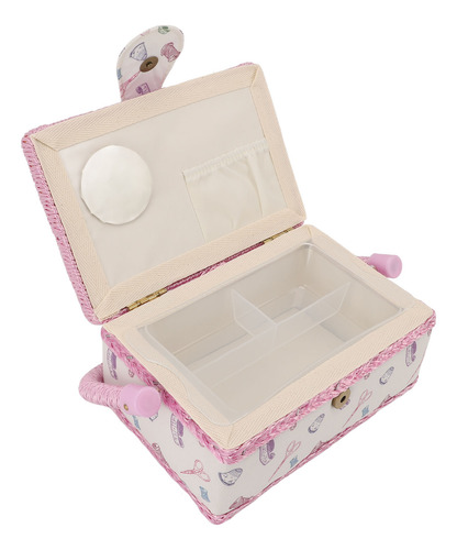 Kit De Costura Portátil, Cesta De Bordado, Organizador De Te