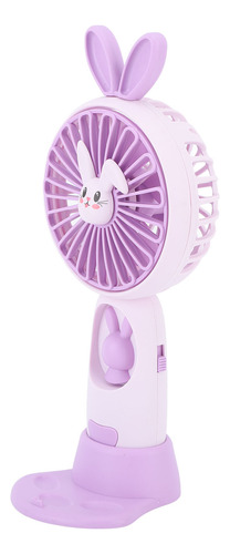 Ventilador Portátil De Dibujos Animados, Portátil, Mini Anim