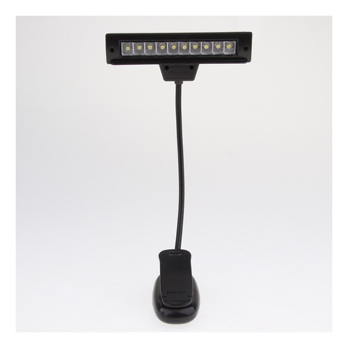* Clipe Usb Recarregável Em Lâmpada De 10 Led Para Átrio