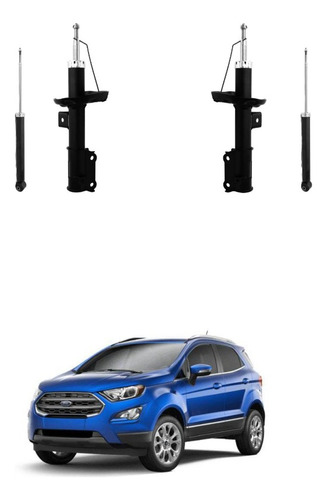 Amortiguadores Ford Ecosport 2013 A 2020 Paquete 4 Piezas