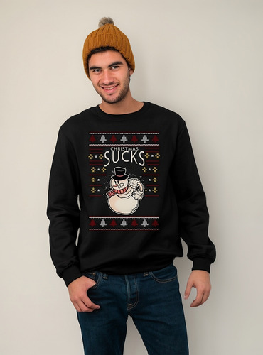 Sudadera Sueter La Navidad Apesta Ugly Sweater Unisex
