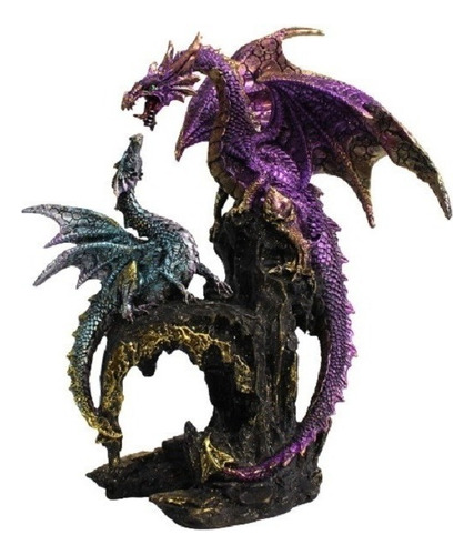 Dragão Mestre Dos Dragões 27,5cm Cor Colorido