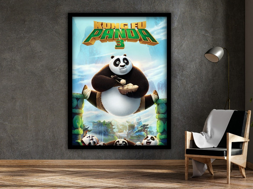 Cuadro Kung Fu Panda -  30x40 Cm