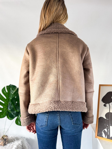 Campera Mujer Lulyna Gamulan Con Corderito