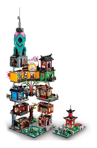 Lego Ninjago - Ninjago City Gardens® Cantidad de piezas: 5685