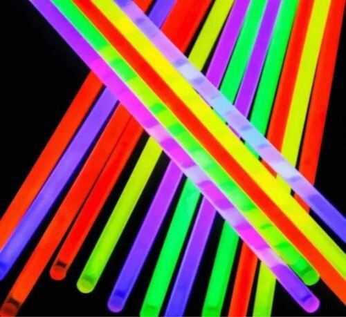 Imagem 4 de 5 de 100 Unidades Pulseira Neon Alto Brilho Fluorescente Balada