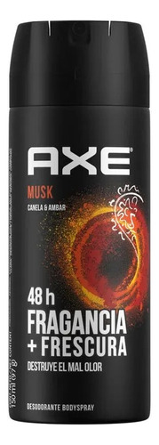 Promo Pack X 12 - Axe Black Desodorante Corporal 48 Hs Fragancia Musk