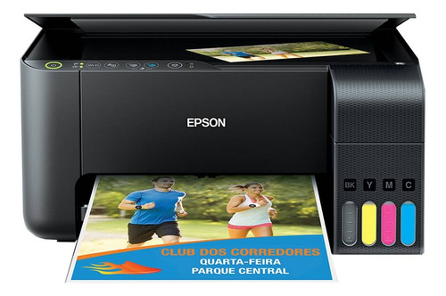 Impresora A Color  Multifunción Epson Ecotank L3251 Con Wifi