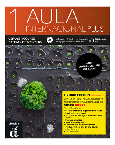 Aula Internacional Plus 1 Hibrida Ingles Libro Alumno, De Vv. Aa.. Editorial Difusion Centro De Investigacion Y Publicaciones D, Tapa Blanda En Español, 2022