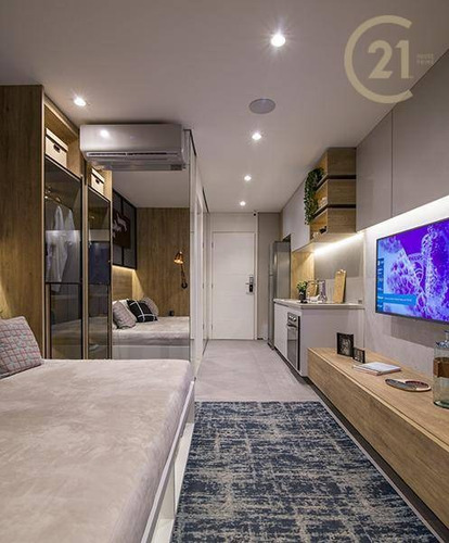 Apartamento Com 1 Dormitório À Venda, 26 M² - Brooklin - São Paulo/sp - Ap23214