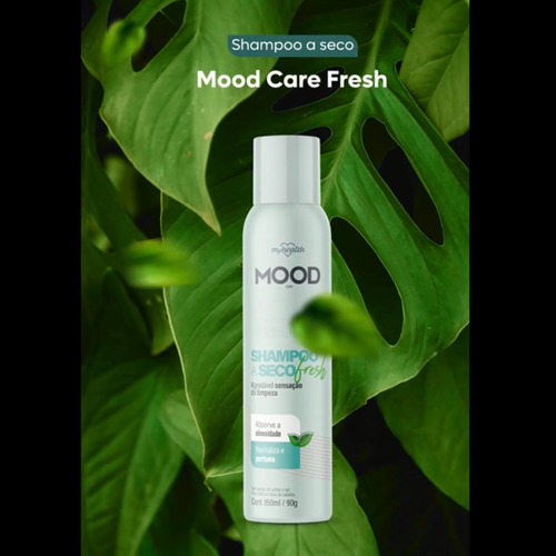 4 Shampoo A Seco Mood Care 150ml Revitalizador Cabelos Limpo