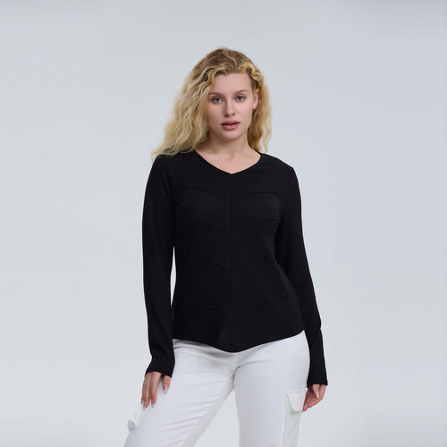 Sweater Mujer Camman Negro I Fashion's Park