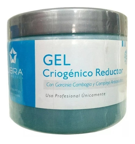  Gel Criogeno Reductor Corporal X 490grs Libra Cosmetica