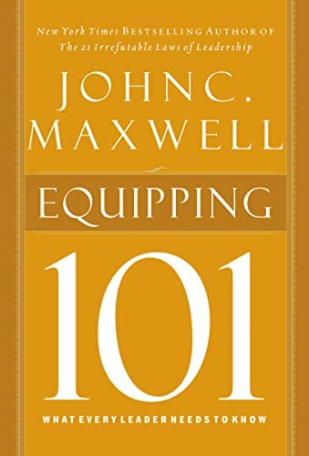 Equipping Series), De Maxwell, John C.. Editorial Harpercollins Leadership, Tapa Dura En Inglés