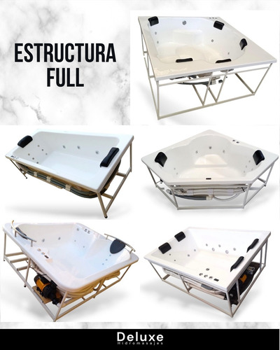 Jacuzzi Deluxe 160 16 Jets 1,5 Hp Acrílico Exterior Jardín