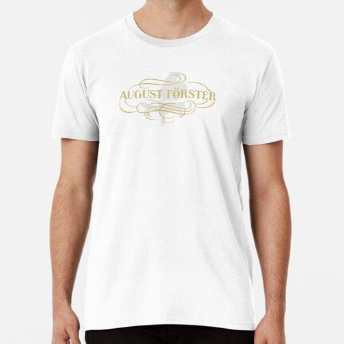 Remera Marcas De Piano August Forster Algodon Premium