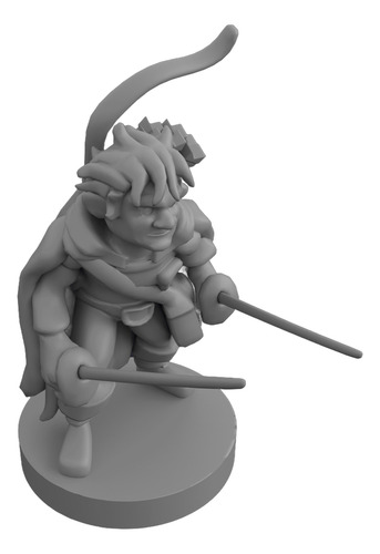 Miniaturas Dnd: Gnome Ranger 2