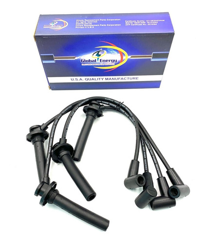 Imagen 2 de 3 de Juego Cables Bujias Chery Iq 1.1 2008-2014 Sqr472 (4 Cables)